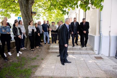 POSTAVITEV TEMELJNEGA KAMNA V ŠMIHELU 9.5.2022 - Valter Leban-7004